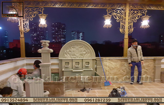 Thi&ecirc;́t k&ecirc;́ ti&ecirc;̉u cảnh ban c&ocirc;ng di&ecirc;̣n tích lớn